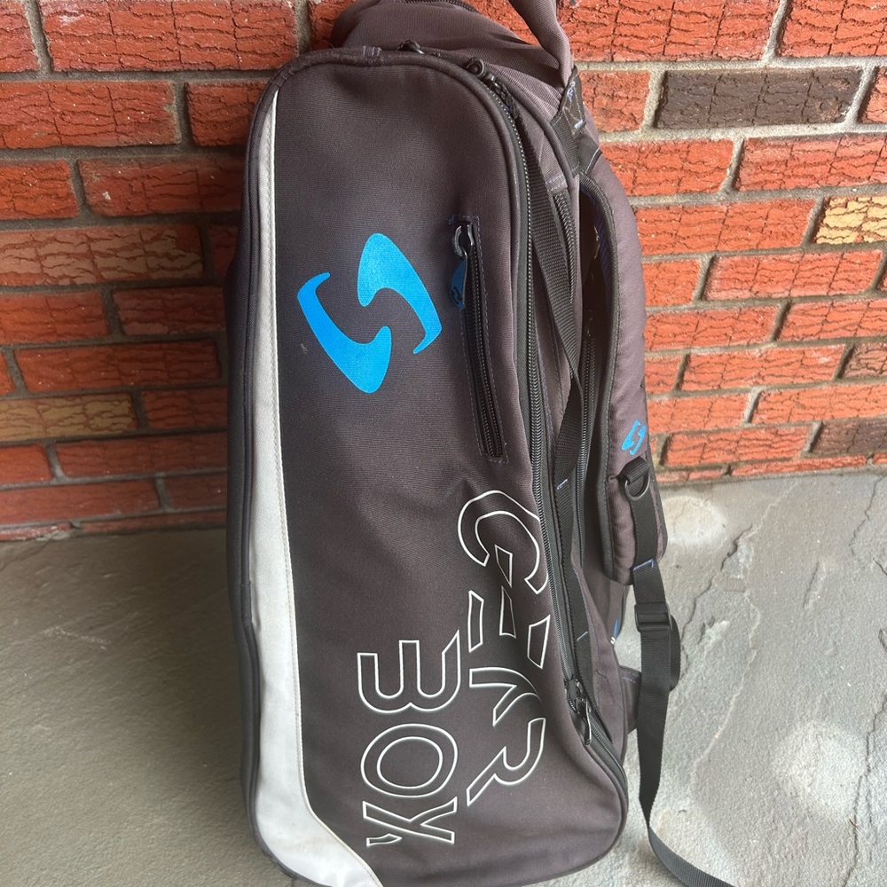 Pickleball  Bag - Black White and Blue